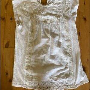 Lucky Brand White Blouse for juniors: size ( XS )